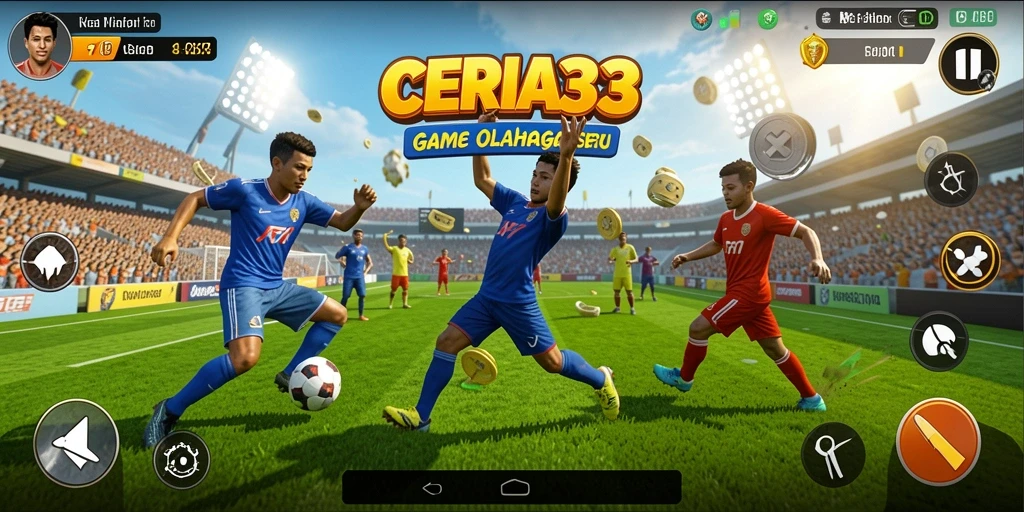 Screenshot utama CERIA33 menampilkan pengalaman gameplay olahraga yang menarik.