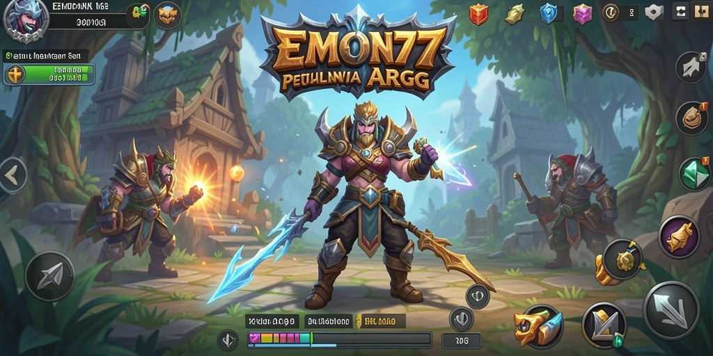Gameplay mendebarkan dalam dunia ARPG yang luas.