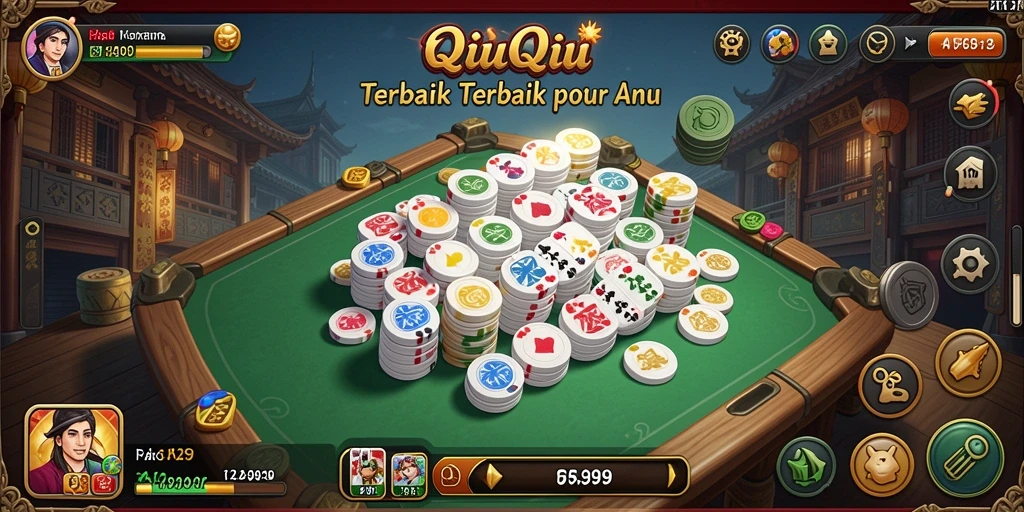 Tampilan gameplay QiuQiu yang seru dan interaktif di FA99.