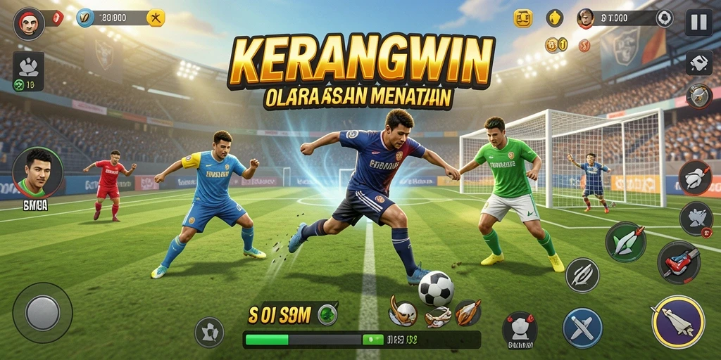 Tampilan seru dalam permainan olahraga KERANGWIN.