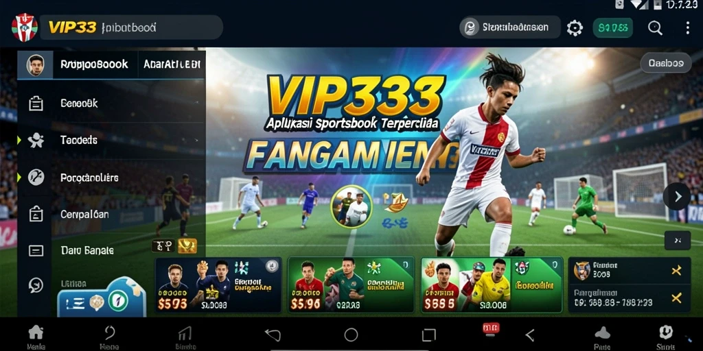 Tampilan screenshot gameplay Sportsbook VIP333 yang menarik.