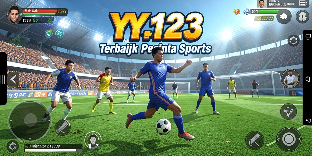 Tampilan menarik dari gameplay olahraga di YY123, dengan aksi mendebarkan.