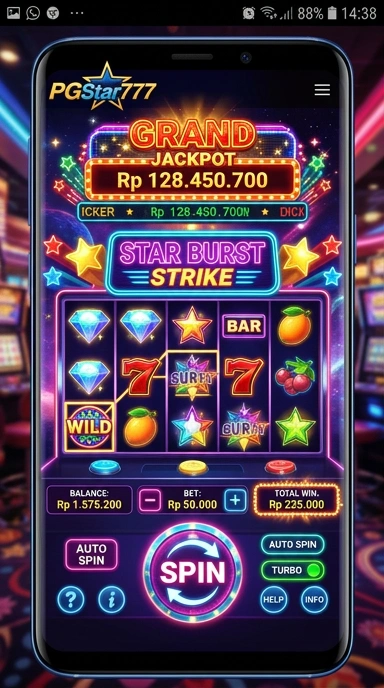 Cuplikan fitur unggulan dalam aplikasi pgstar777 yang memudahkan pengguna.